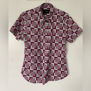 WILDFANG Ultimate Retro Check button up women’s Medium